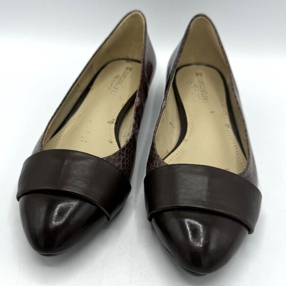 Naturalizer Patricia, Brown Print Women's Shoes Size 7-1/2M With Box - Picture 5 of 9